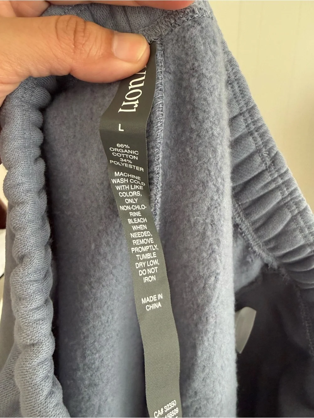 Vuori Restore Classic Sweatpant Blue Haze - Picture 8 of 10